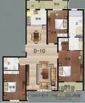 3室2厅2卫　188.41平方米　D-10-2户型