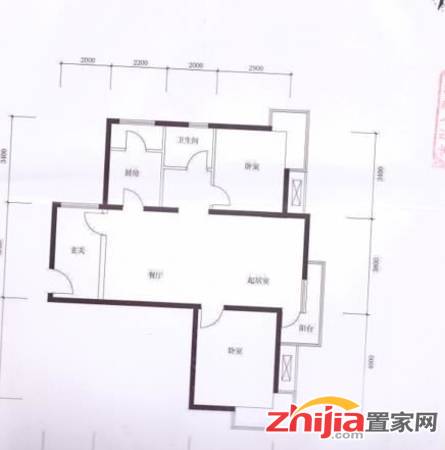 想置业的朋友看一下,盛世长安 208万 2室2厅1卫 精装业