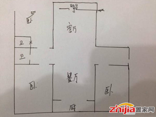 免 合租 简装 450元/月 随时看房 随时入住 急租