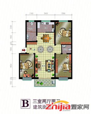 正定南楼乡,特价房1680元,大三室21万可得