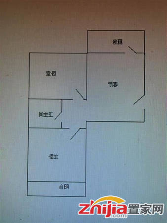 急售 卓达书香园二区 偏门南北通透二楼 两室一厅一卫155万