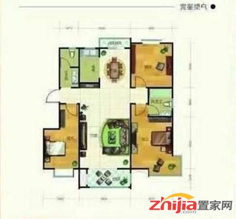 泽润天域 245万 3室2厅2卫 毛坯急售!好房不等人啊,抓