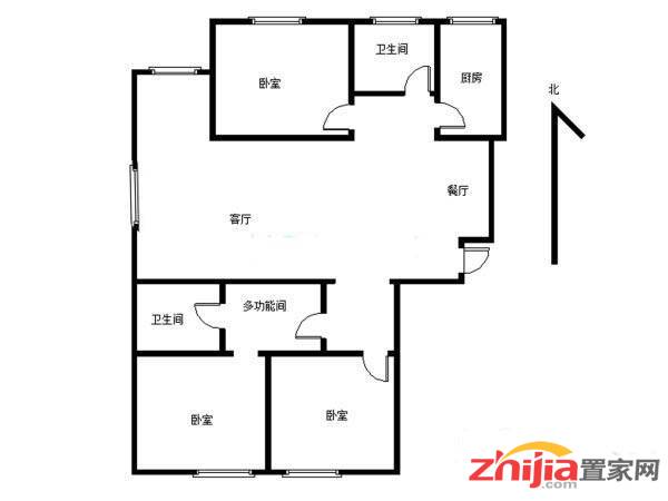 谈固尚达家园三室两厅两卫个人低价急租