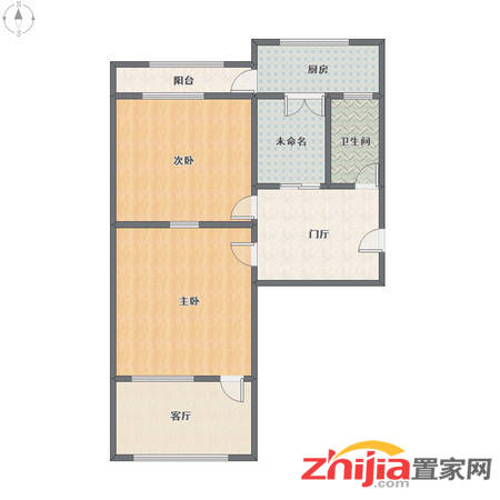 万达商圈 华清南街36号 2室1厅 1500元 拎包入住 干