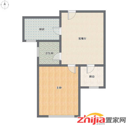 好房出租 万达商圈 石府小区 1室1厅 干净整洁 拎包入住