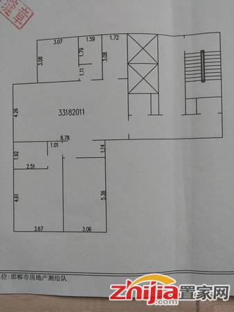 新新家园 3室2厅2卫 138m² 租金2300元/月电梯房和平麓对面