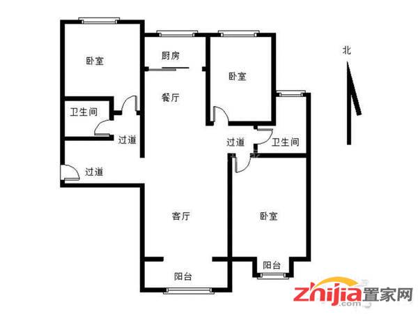 保利花园F区三居室,房本满两年,带车位储藏室。