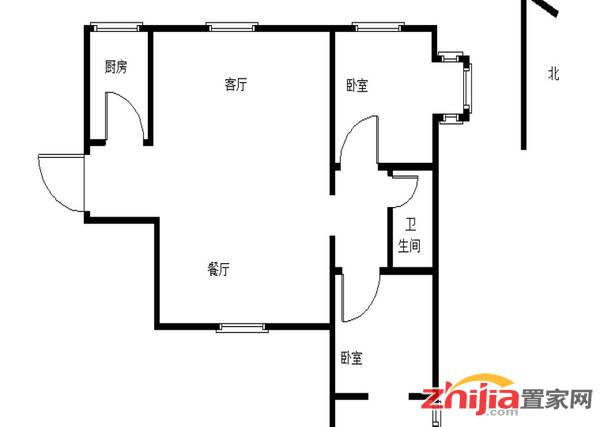 满二年,全明户型,卫生间带窗户,主卧朝南,次卧朝东