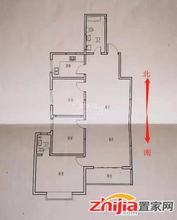 中山路旁 南北通透大三室 外国语 房主仅售158先到先得