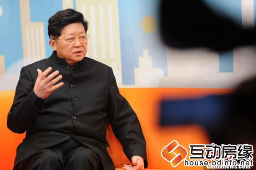 中国房地产开发集团理事长孟晓苏做客中新网视频访谈