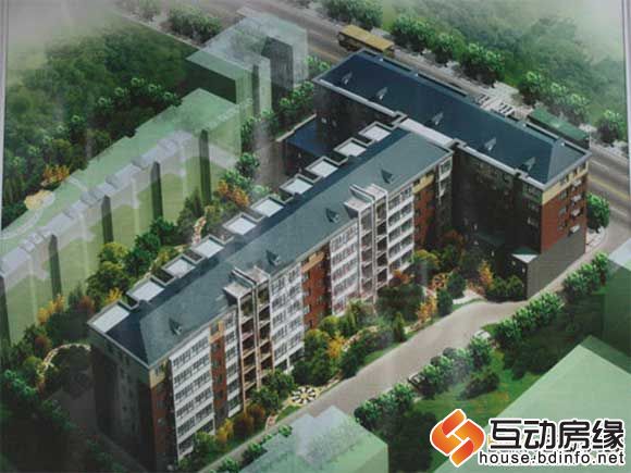 豪景南苑 鸟瞰图