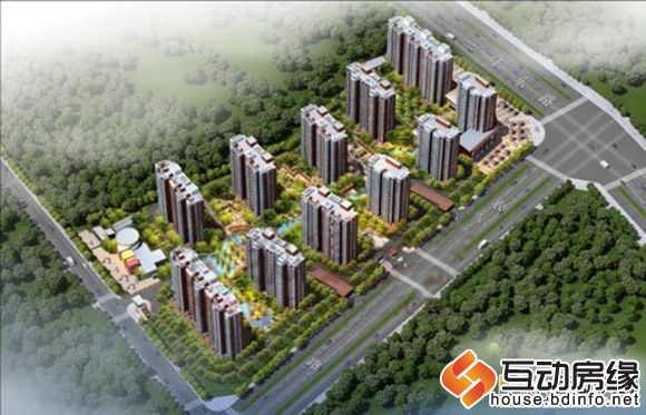 泰和福地水岸 鸟瞰图