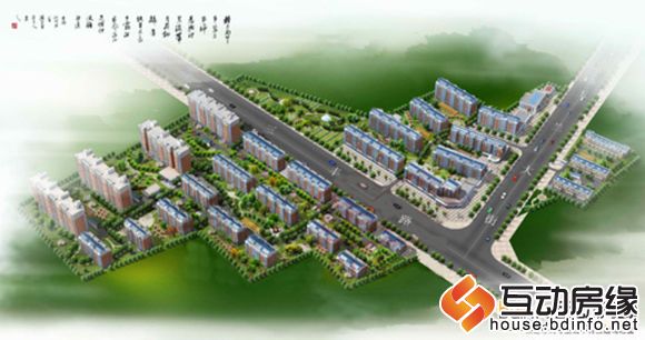 隶都景苑 鸟瞰图