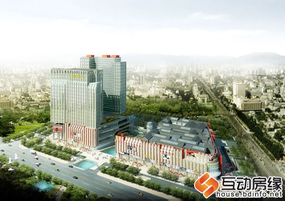 华创国际广场 鸟瞰图
