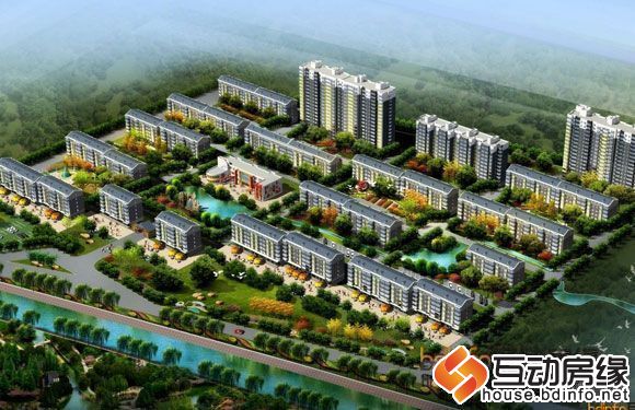 美林河畔 效果图