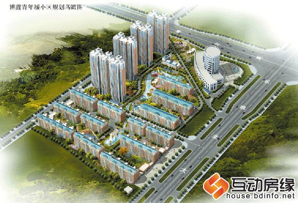 博鑫青年城 效果图