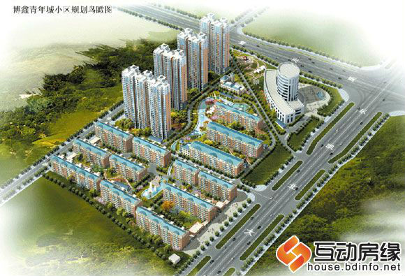 博鑫青年城 效果图
