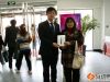 华中国宅华园项目负责人与获奖者合影