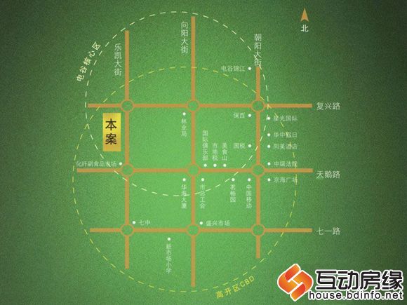 博鑫青年城区位图