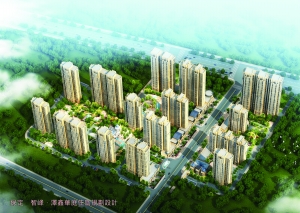哈罗城效果图