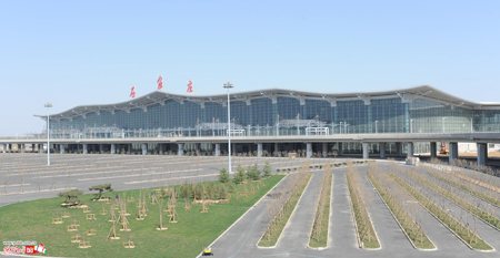 石家庄机场新航站楼（图片来源：燕赵都市网）