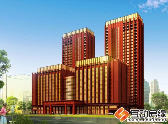 中博国际广场效果图