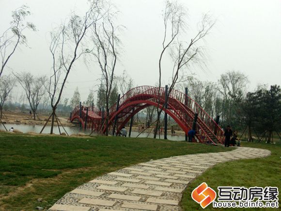 图为生态园内景