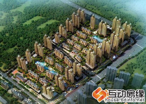 清山公爵城效果图