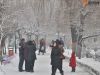 赏雪的人们
