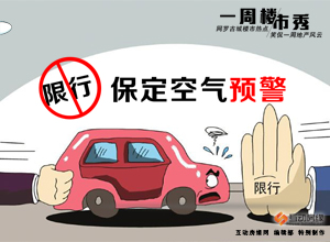 一周楼市秀之限行 保定空气预警