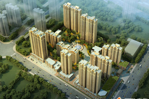 保定丽景蓝湾C区项目组图