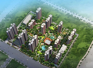 保定华中国宅华园项目组图
