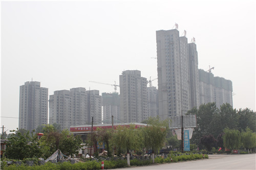 保定哈罗城项目最新施工进度图