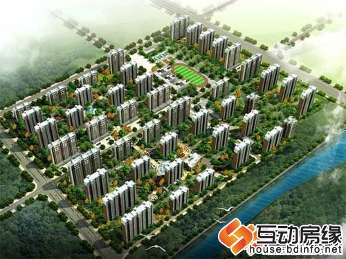 枫林花溪 鸟瞰图