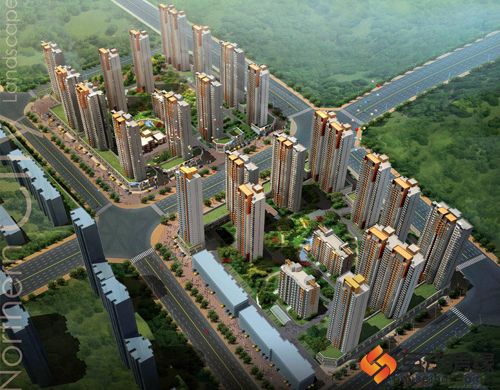 北城枫景 效果图