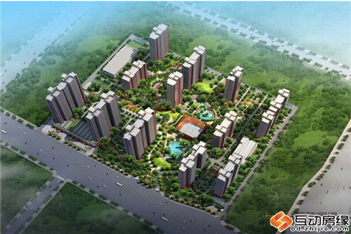 华中国宅华园效果图