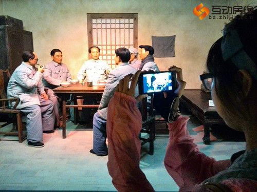 涿州市博物馆内，设有中共中央“赶考”场景复原