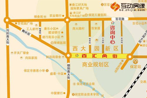 百汇尚街区位图
