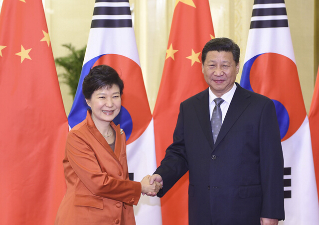 习近平会见朴槿惠:中韩自贸区实质性谈判结束