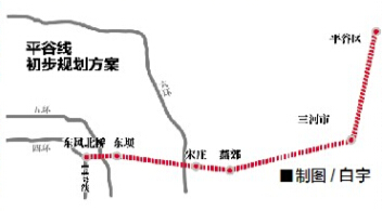 曝京津冀首条城际铁路规划方案 70公里河北设2站