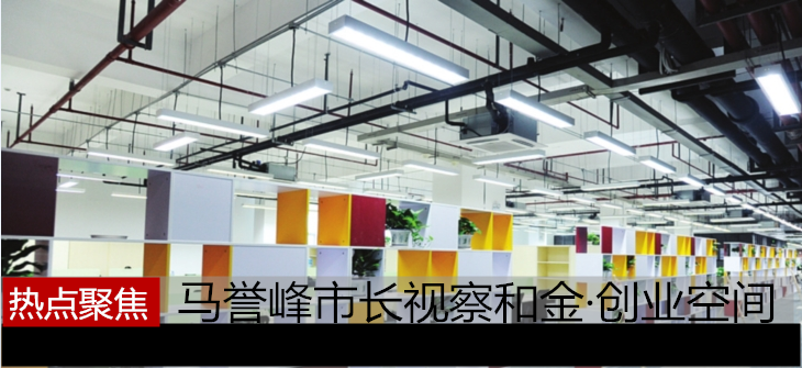 马誉峰市长视察和金·创业空间