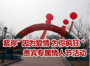 紫岸“因为爱情 为你疯狂”贵宾专属情人节活动低调奢华