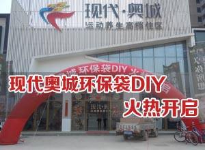 现代奥城环保袋DIY 3月22日火爆开启