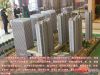 总用地面积41319.5㎡，建筑面积295695.19㎡，商业面积为42%。绿化率商业为18.6%，住宅
28.5%。项目共计九栋建筑，其中三栋26层写字楼，两栋低层商业，四栋34层住宅。东、西、南设
置地下机动车出入口，其中地下车位2260个，地上280个。项目分为两个组团，南面居住区，住宅
面积75-130㎡之间，公摊20%左右，容积率3.99，层高2.85-2.90米，最大楼间距达60米。北面三
栋写字楼。