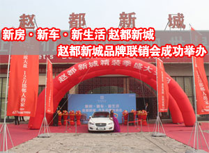 新房·新车·新生活 赵都新城汽车品牌联销会成功举办