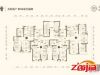 美的城·誉峰27#楼2单元6-23层平面图