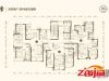 美的城·誉峰20#楼1单元6-24层平面图