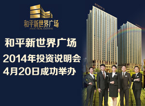 和平新世界广场2014年投资说明会成功举办