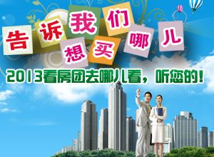 2013告诉我们您想买哪儿