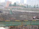 现代滏阳原著施工神速 3#楼已经出地面11层